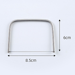 Нержавеющая Сталь Цвет Кусачки для проволоки из нержавейки, не тускнеющие, для изготовления поделок из глины, цвет нержавеющей стали, 6x8.5 см