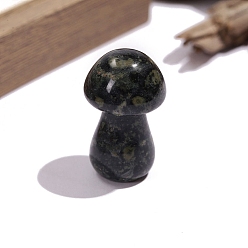 Яшма Риолит Украшения дисплея яшмы естественного риолита, украшения для дома, гриб, 22x36 мм