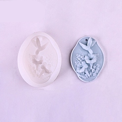 Белый Силиконовые формы для мыла, для инструментов для выпечки, diy формы для выпечки, форма для кекса бисквитные шоколадные формы, цветок, белые, 84x65x20 мм