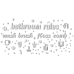 Слово 2шт. наклейки на зеркальную стену, квадратный, самоклеющиеся акриловые зеркальные листы, с 30шт плоскими круглыми акриловыми двусторонними кругами, для декора ванной, слово, наклейка: 300x300x1 мм