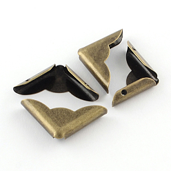 Античная Бронза Железа книга Фотоальбомы пунктов меню папки Защитные уголки, античная бронза, 22x22x6 мм