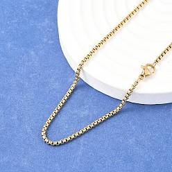 Золотой Ионное покрытие (ip) 304 изготовление венецианских цепочек из нержавеющей стали, золотые, 23.43 дюйм ~ 23.82 дюйм (59.5~60.5 см) x 2 мм