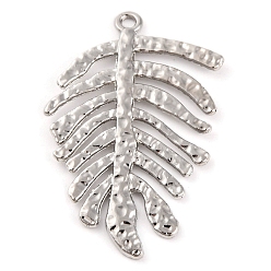 Платина Стойки обшивки латунные подвески, без кадмия и без свинца, долговечный, лист, платина, 39.5x26x1.5 мм, отверстие : 2 мм