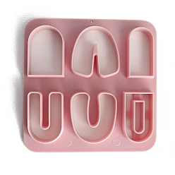 Arch ABS Plastic Plasticine Tools, Clay Cutters, Modeling Tools, Arch Pattern, 10x10cm
