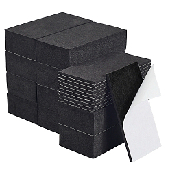 Черный 20 шт. 2 стили EV-защитная накладка, основание для ролика рефрижераторного волнового колеса, чёрные, 76x40x3~20 мм, 10 шт / стиль