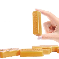 (932FM) Темно-синий аква-матовый с подкладкой Натуральный пчелиный воск, универсальный воск, как это натуральный продукт, каждая сумка может иметь разницу в цвете, темно-золотистые, 151x22x17 мм, 4 шт / мешок