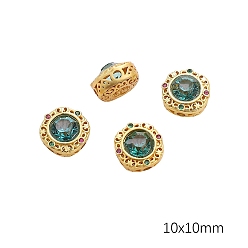 Квадрат Подвески кошачий глаз, с латунной фурнитурой , матовый золотой цвет, квадратный, 10x10 мм