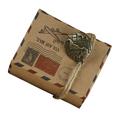 Плоский Круглый Картонные коробки, поставки упаковки конфет, прямоугольные, плоско-круглые, 6x4.5x3.5 см