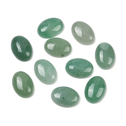 Авантюрин Кабошоны из камня, овальные, зеленый авантюрин, 18x13x5 мм