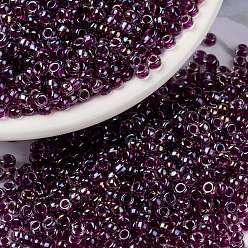 (RR3736) MIYUKI Round Rocailles Beads, Japanese Seed Beads, (RR3736), 8/0, 3mm, Hole: 1mm, about 422~455pcs/bottle, 10g/bottle
