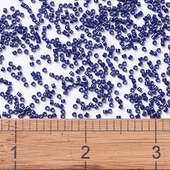 (DB2143) Opaque Dyed Navy MIYUKI Delica Beads, Cylinder, Japanese Seed Beads, 11/0, (DB2143) Opaque Dyed Navy, 1.3x1.6mm, Hole: 0.8mm, about 20000pcs/bag, 100g/bag