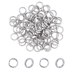 Stainless Steel Color 304 Stainless Steel Quick Link Connectors, Linking Rings, Donut, Stainless Steel Color, 9x2mm, 200pcs/box