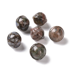 Glaucophane Украшения из натурального глаукофана, статуэтка из драгоценных камней, планета, 20x18 мм