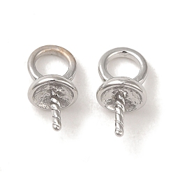 Платина Латунная бусина, без кадмия, без никеля и без свинца, платина, 10.5x5 мм, отверстие : 3 мм