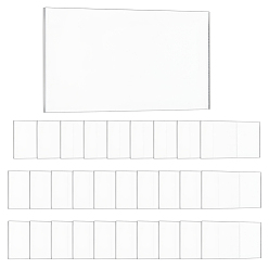Прозрачный 30Прозрачный акриловый лист шт., прямоугольные, прозрачные, 90x50x3 мм
