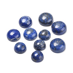 Lapis Lazuli Natural Lapis Lazuli Cabochons, Half Round, 16~20x8~9.5mm