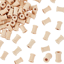 Желтая Старая Ткань  Шпульки, для вышивальных и швейных машин, старое кружево, 1x1.55 см