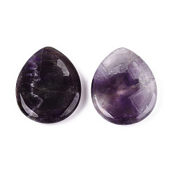 Аметист Натуральный аметистовый камень для снятия беспокойства, слеза, 45x35x7.5~8 мм