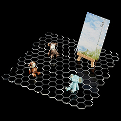 Квадрат 1 набор пластиковых листов, принадлежности для изготовления поделок своими руками, квадратный, 115x120x3 мм