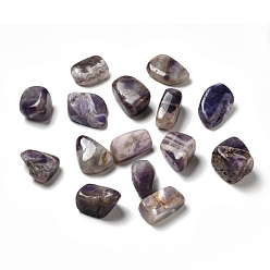 Amethyst Natural Amethyst Beads, No Hole, Nuggets, Tumbled Stone, Healing Stones for 7 Chakras Balancing, Crystal Therapy, Meditation, Reiki, Vase Filler Gems, 16~33x16~33x10~25mm