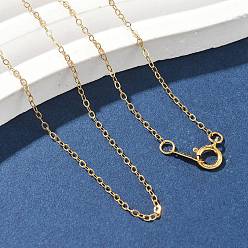 Real 14K Gold Filled Латунные ожерелья из цепочек для женщин и мужчин, real 14 k золото заполнено, 16.18 дюйм (41.1 см)