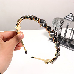 Реактивный Самолет Стеклянные резинки для волос со стразами, аксессуары для волос из железа золотого тона для женщин и девочек, струя, 150x130 мм