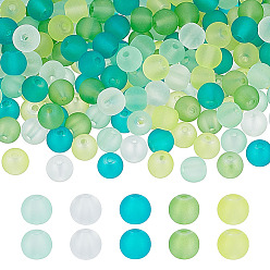 (52) Непрозрачная лаванда 5 наборы цветных прозрачных стеклянных бусин, для изготовления украшений из бисера, матовые, круглые, разноцветные, 6 мм, отверстие : 1.3~1.6 мм, 100 шт / цвет, 500 шт