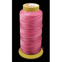 Pink Нейлоновой нити швейные, 3 -ply, катушка шнура, розовые, 0.33 мм, 1000 ярдов / рулон