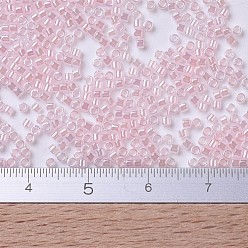 (DB0234) Baby Pink Ceylon MIYUKI Delica Beads, Cylinder, Japanese Seed Beads, 11/0, (DB0234) Baby Pink Ceylon, 1.3x1.6mm, Hole: 0.8mm, about 20000pcs/bag, 100g/bag