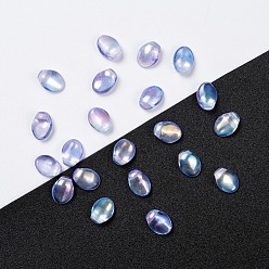 Kornblumenblau Tschechische Glasperlen, Tulpe Blütenblatt / Lilie Blütenblatt, Kornblumenblau, 8.5x6x4 mm, Loch: 1 mm, ca. 380 Stk. / Beutel, 95~100 g / Beutel