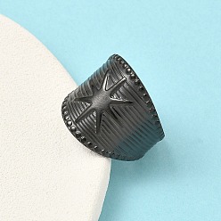 Звезда 304 открытые кольца манжеты из нержавеющей стали, без кадмия и без свинца и без никеля, звезда, 18.5 мм