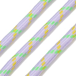Thistle Polyester Round Braided Cord, for DIY Craft, Thistle, 6mm, about 2.19 Yards(2m)/pc