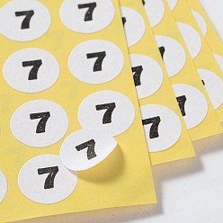 Разноцветный Этикетке Пастер, нет. 7, красочный, 13 мм, 132шт / бумагу, бумага: 175x219 мм, 15paper / мешок