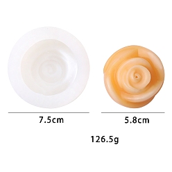 Цветок Пищевые силиконовые формы для свечей своими руками, для изготовления ароматических свечей, цветок, цветок, 75 мм