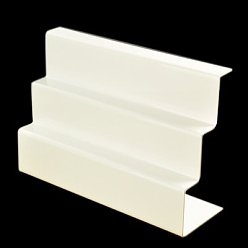 White Plastic Jewelry Displays, White, 300x100x210mm