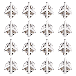 Платина 16 шт. броши в виде самолетов, булавки для лацканов из сплава для одежды рюкзака, платина, 22x21 мм