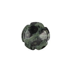 Яшма Камбаба Цветок натуральный камбаба яшма беспокойство камни, Кристаллический целебный камень для балансирующей медитации Рейки, 38x7 мм