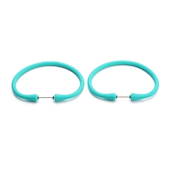 Mixed Color Silicone Cord Bracelets, with 304 Stainless Steel Screw Clasps, Mixed Color, 6-7/8 inch(17.5cm), 4~6mm