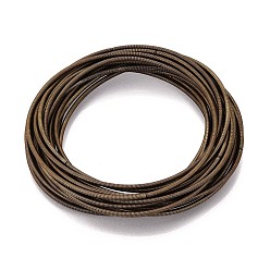 Темно-оливково-зеленый Весенние браслеты, минималистские браслеты, стальная французская проволока каркасная проволока, для штабелируемого ношения, темно-оливковый зеленый, 12 датчик, 1.6~1.9 мм, внутренний диаметр: 58.5 мм