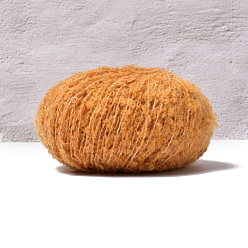 (932FM) Темно-синий аква-матовый с подкладкой Пряжа из шерсти и полиэстера, для ткачества, вязание крючком, темно-золотистые, 0.5 мм, 200м/моток