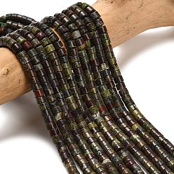 Кровь драконов Бисер натуральный дракон крови пряди, диск, Heishi бусы, 3x2.5 мм, отверстие : 0.6 мм, около 148 шт / нитка, 15.31'' (38.9 см)