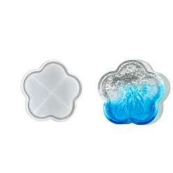 Цветок Силиконовые формы, формы для литья смолы, для изготовления уф-смолы и эпоксидной смолы, цветок, 16x16x1.4 см