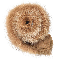 Верблюжий Шерсть вышивка шитьё отделка, аксессуары для одежды diy, верблюжие, 70x6 мм, около 1 м / рулон