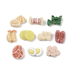 (52) Непрозрачная лаванда Непрозрачные кабошоны из смолы, разнообразные, ингредиенты для имитации горячего горшка, разноцветные, 8.5~13x10~16.5x5.5~7.5 мм