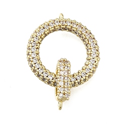 Настоящее золото 14K Латунь кубического циркония раза по сравнению с застежками, без кадмия, без никеля и без свинца, кольцо, реальный 14 k позолоченный, 23 мм