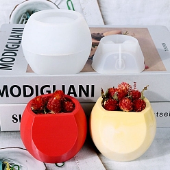 Белый Силиконовые формы для хранения пищевых продуктов своими руками, формы для литья смолы, медведь, белые, 62~85x35~65 мм