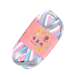 Светло-серый Супермягкая полиэфирная пряжа, для ручного вязания толстой нити, светло-серый, 23 мм