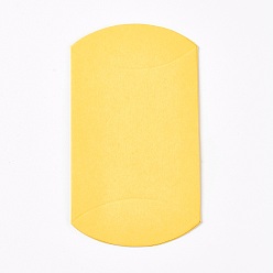 Желтый Подарочные коробки, подушка, желтые, 6.5x9x2.5 см