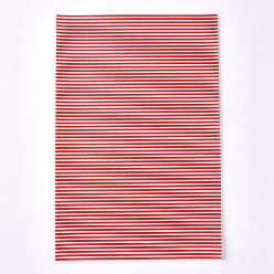 Помидор Листы ткани из искусственной кожи с принтом на день независимости, для изготовления кожаных серег и поделок своими руками, полосатый рисунок, помидор, 30x20x0.1 см