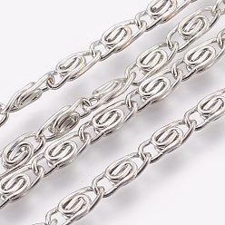 Платина Железо lumachina цепи, пайки, платина, 9x3.5x1.5 мм